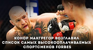 Конор Макгрегор - Самый богатый спортсмен